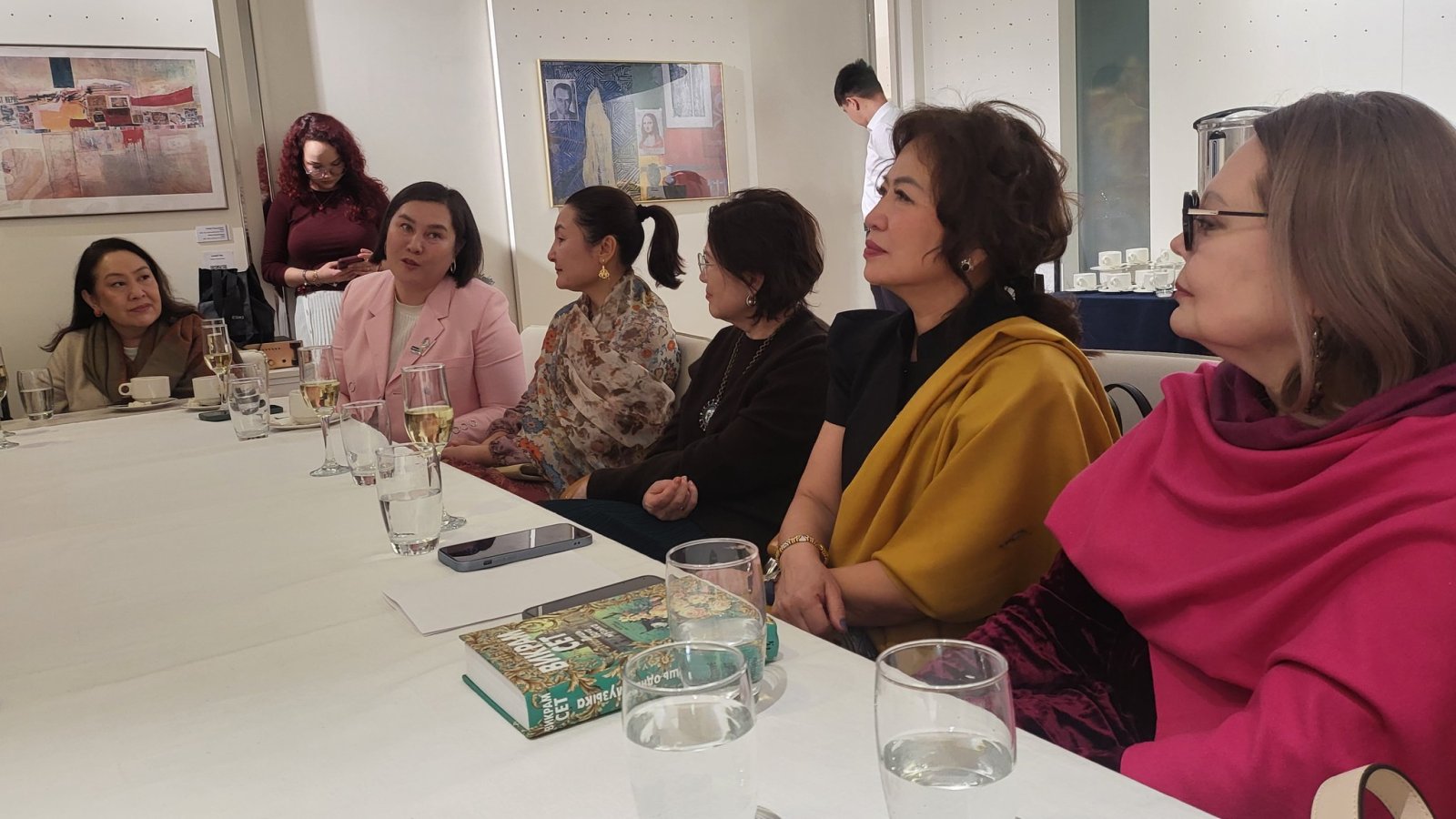 Ambassador Dr. T. V. Nagendra Prasad interacted with distinguished women entrepreneurs with literary interest at Charity Book Reading Club in Astana on 31.01.2025.