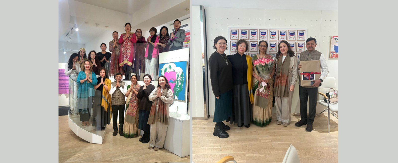 Ambassador Dr. T. V. Nagendra Prasad interacted with distinguished women entrepreneurs with literary interest at Charity Book Reading Club in Astana on 31.01.2025.