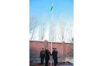 Flag Hoisting Ceremony on the occasion of the 69th Republic Day of India in Nur-Sultan