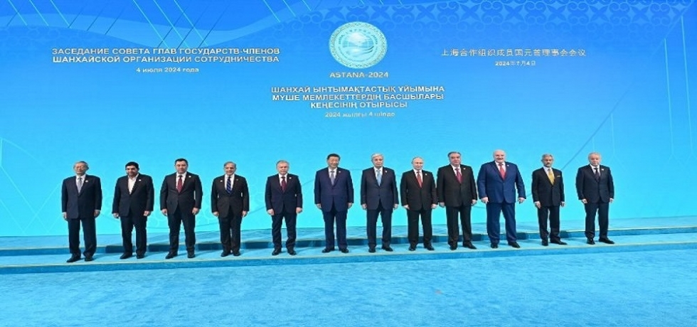 External Affairs Minister  Dr. S. Jaishankar represented Hon'ble PM Narendra Modi at SCO Summit 2024 in Astana held on 03-04 July 2024